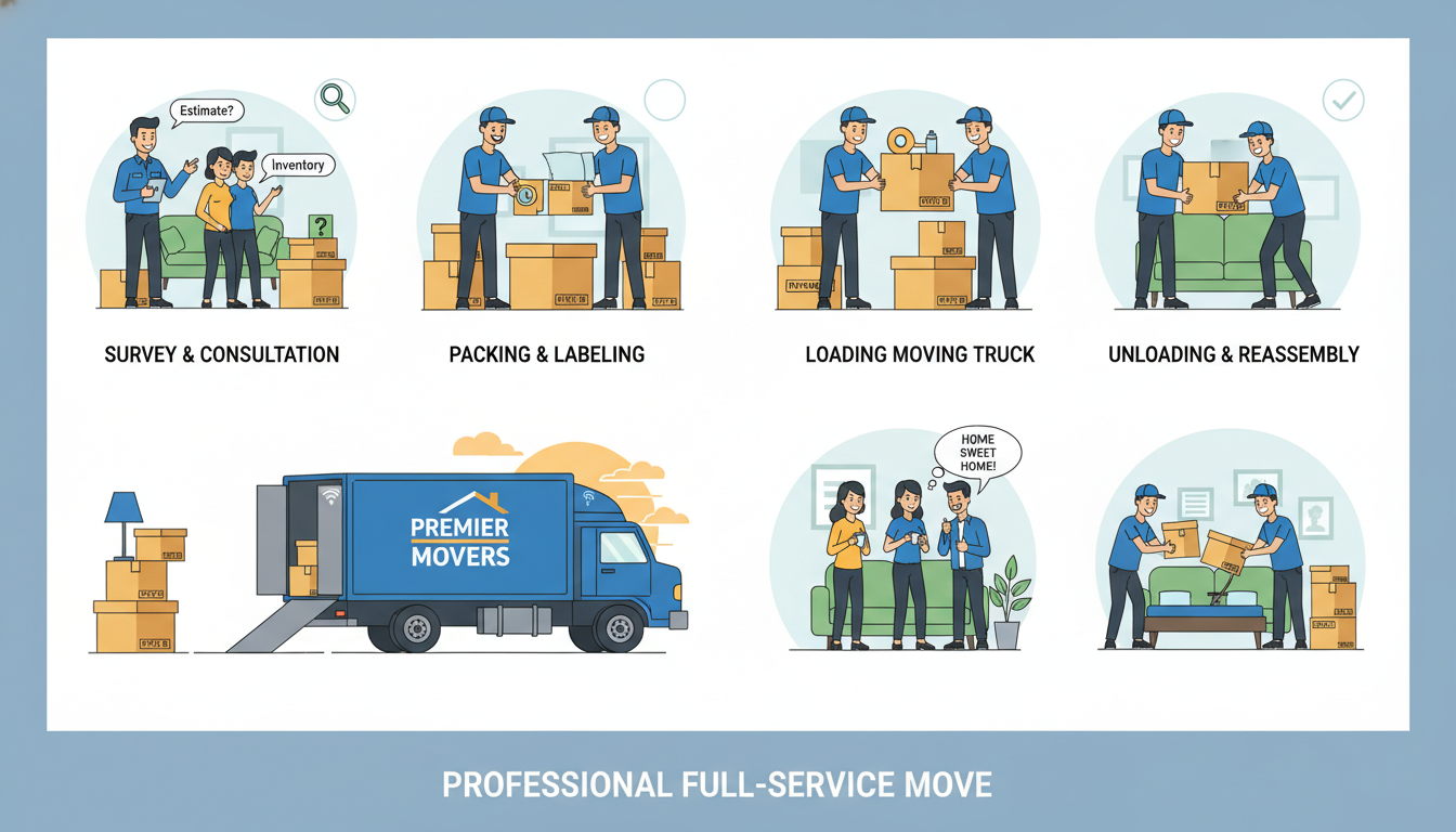 Các bước chuyển nhà trọn gói